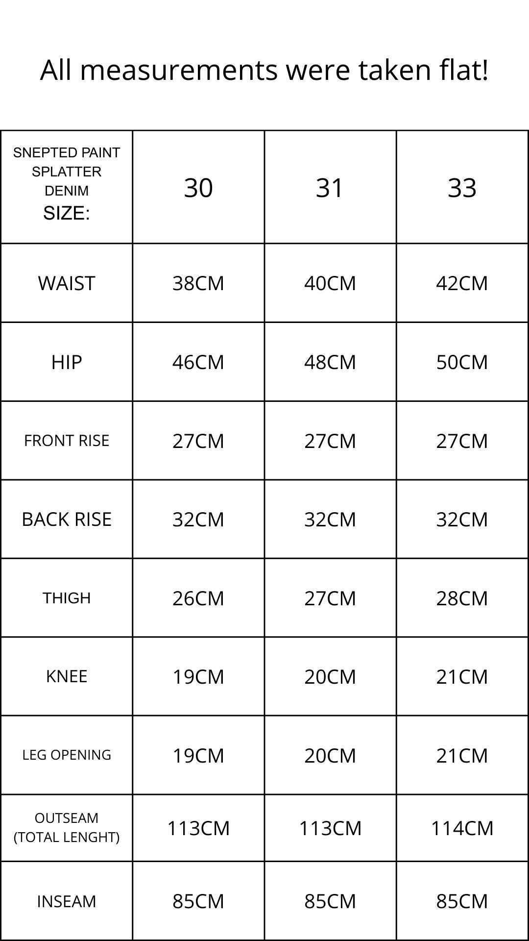 SNEPTED PAINT SPLATTER DENIM