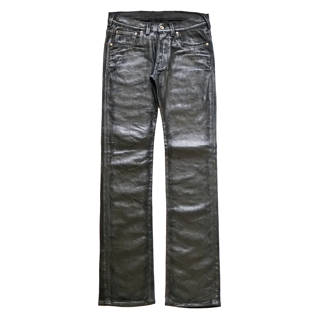 SNEPTED PAINT SPLATTER DENIM