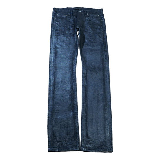 SNEPTED PAINT SPLATTER DENIM