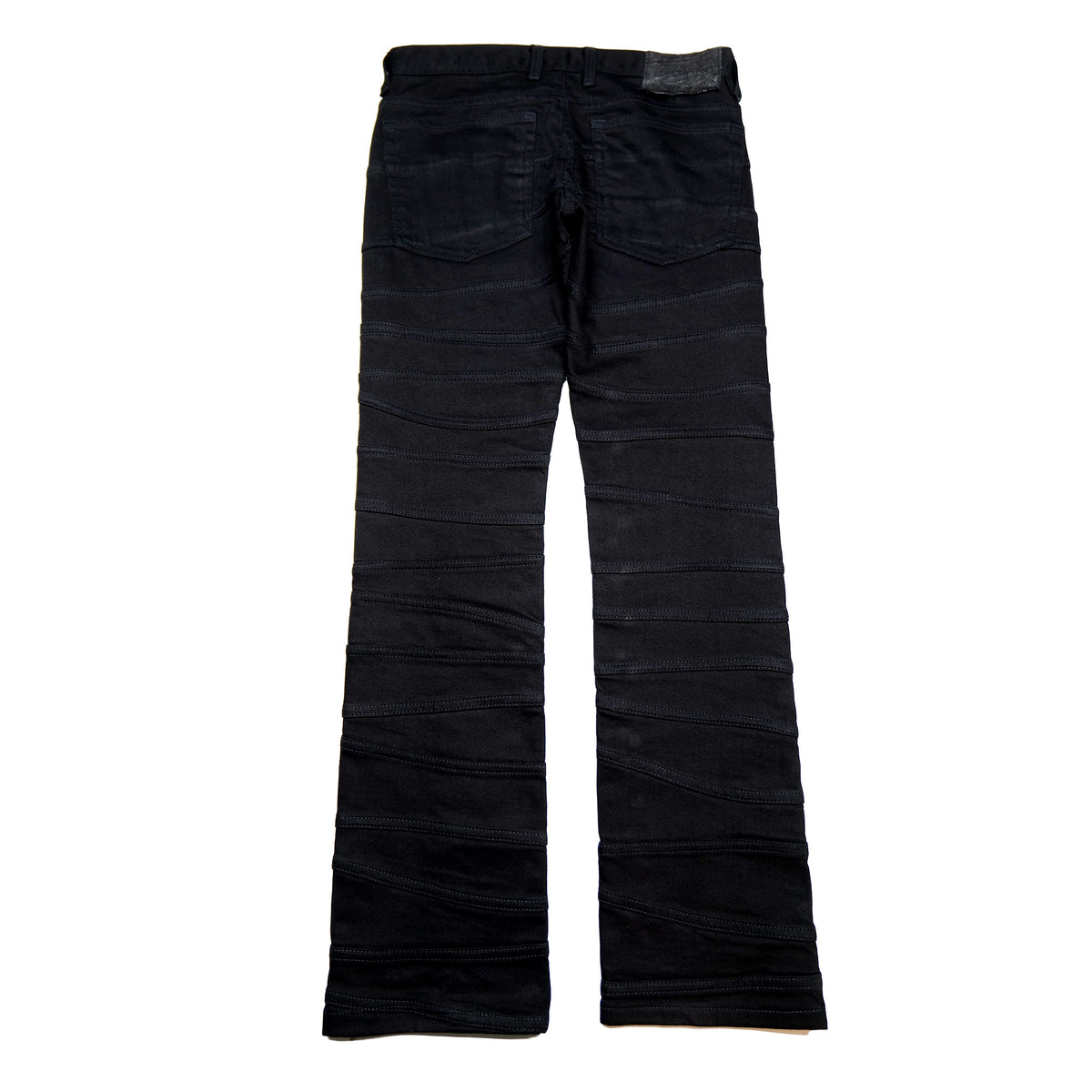 FLAT FELLED SEAMS SNEPTED DENIM
