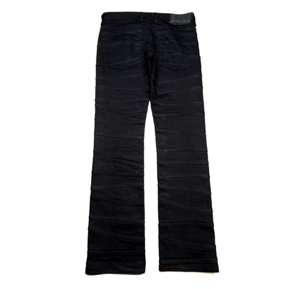 FLAT FELLED SEAMS SNEPTED DENIM