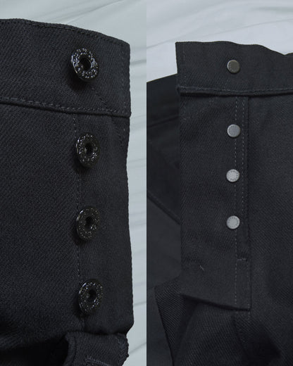SNEPTED FLARED DENIM