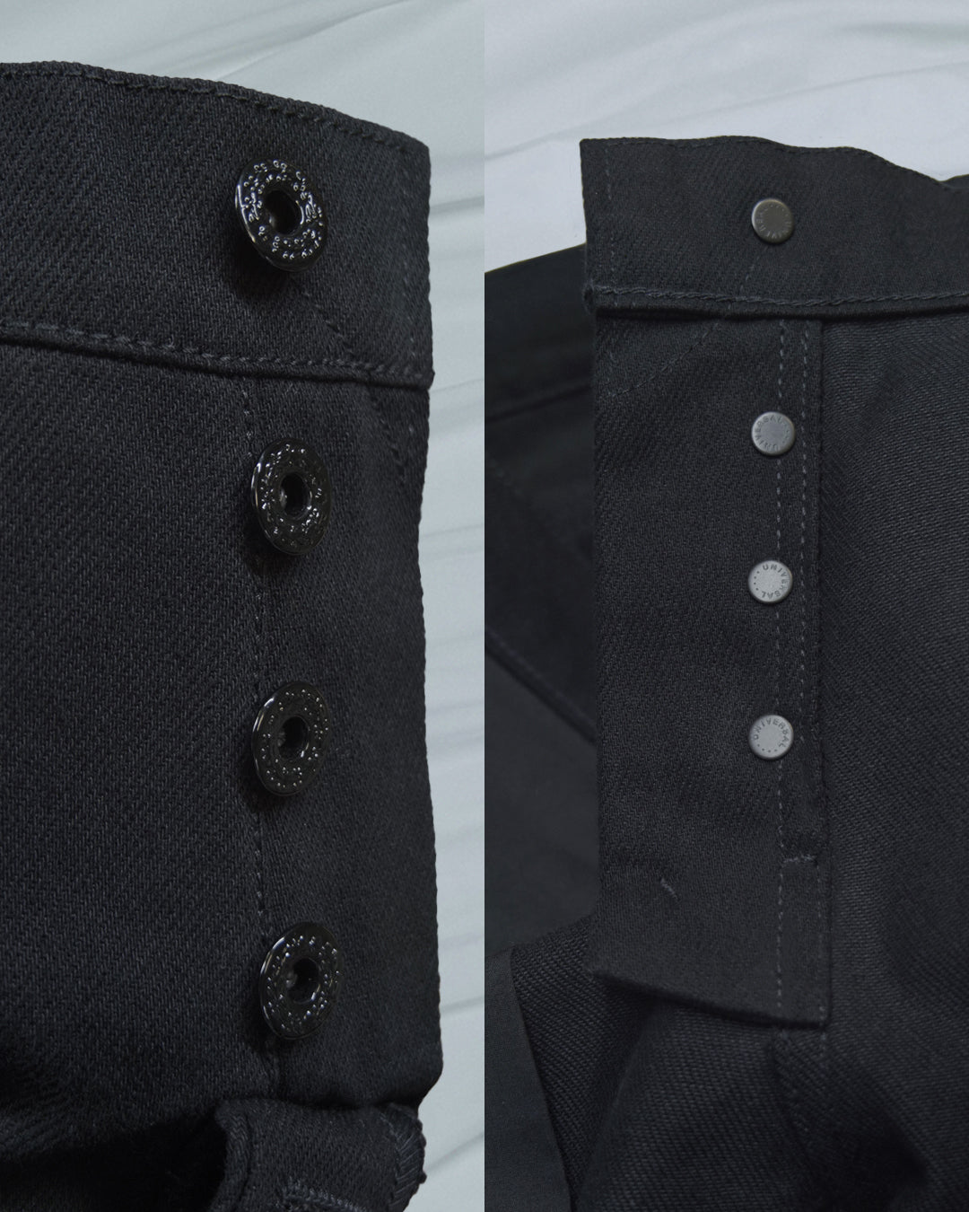 SNEPTED STRAIGHT LEG DENIM